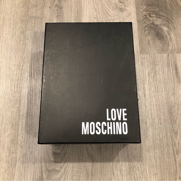 LOVE MOSCHINO Low Top Slip On Sock Sneaker Size 39 - Picture 10 of 11